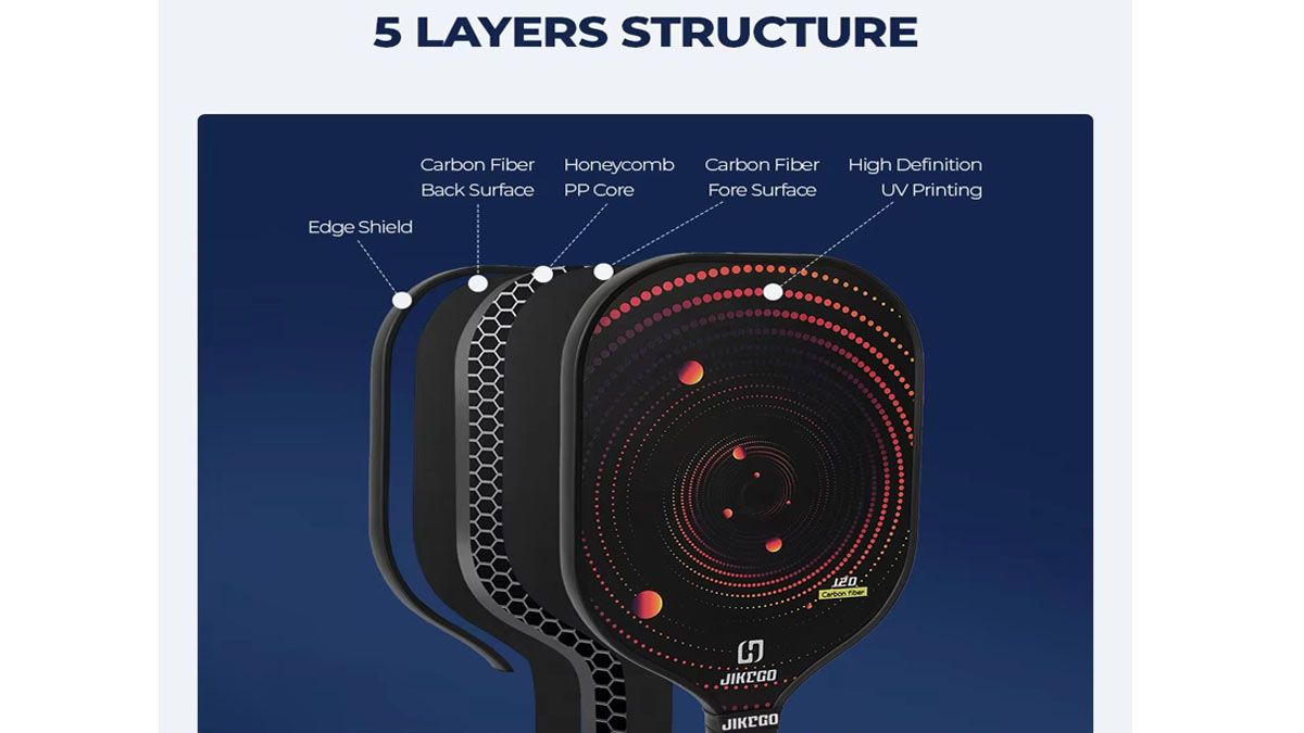 cau tao cua vot pickleball