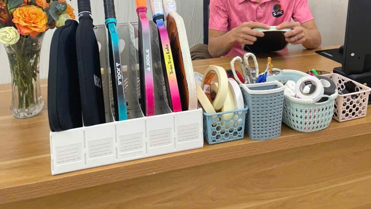 Dịch Vụ Khắc Phục ộp, Rỗng Đầu Vợt Pickleball (Phục hồi gia cố đầu vợt) 2 ky thuat kiem tra vot op dau