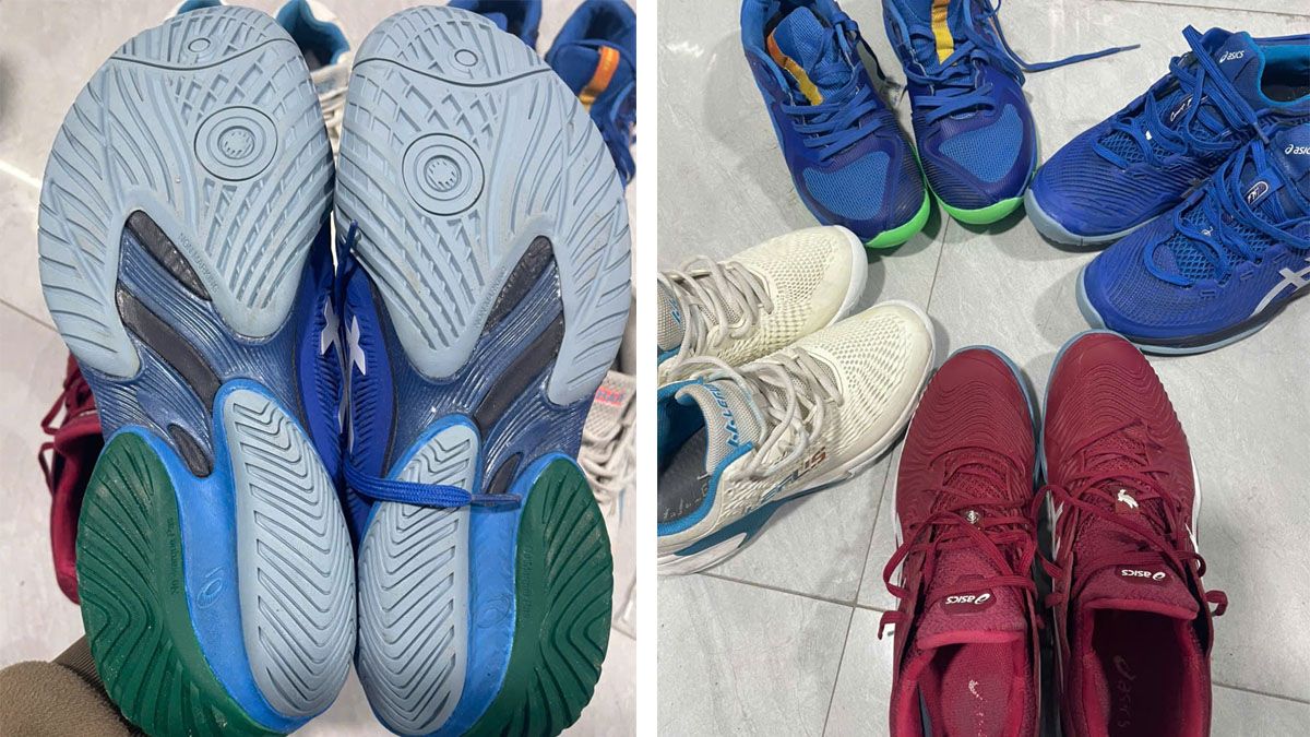 Dịch Vụ Thay Đế Giày Thể Thao Pickleball Chuyên Dụng (Phục hồi Bám Sân) 1 thay de giay pickleball nhu moi