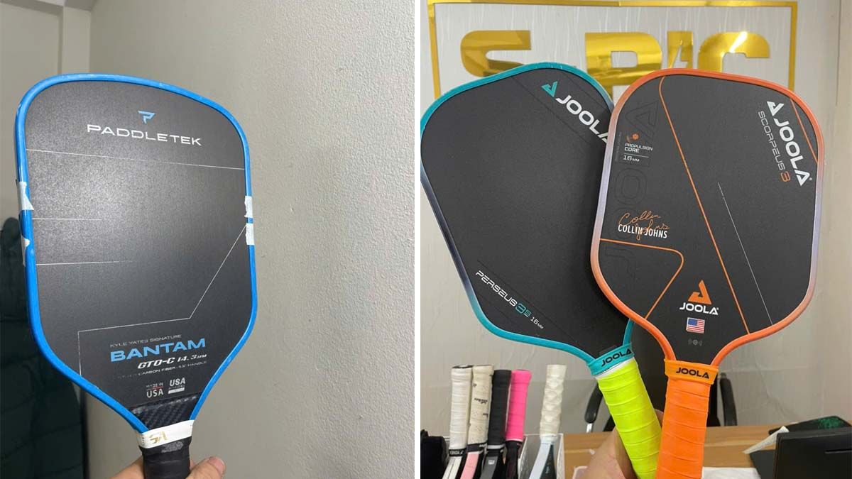 Vì sao mặt vợt Pickleball bị trơn? Dấu hiệu & cách khắc phục 2 mat votpickleball khi duoc phu nham